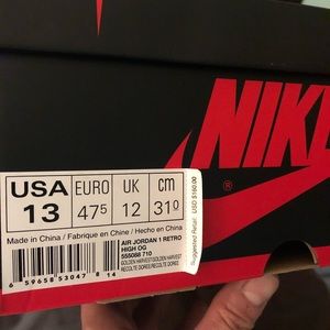 Men’s Nike size 13